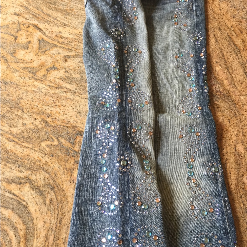 Collectors Swarovski crystal limited ed 7 jeans